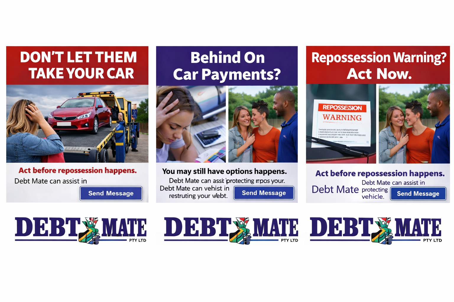 Don't let them take your car - Debt Mate protection options