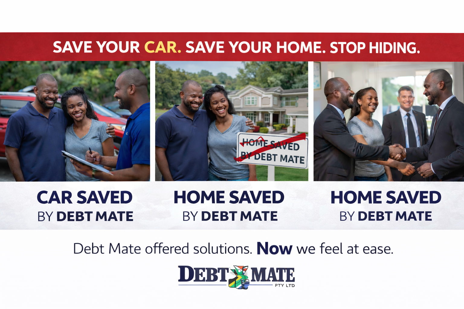 Save Your Car, Save Your Home with Debt Mate